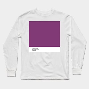 pantone 18-3324 TCX Dahlia Long Sleeve T-Shirt